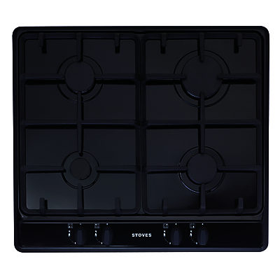 Stoves SGH600C Gas Hob, Black